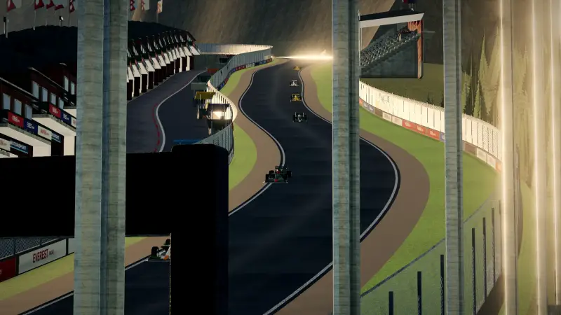 Crossing the line at the Nepal circuit: Nepal racing game screenshot