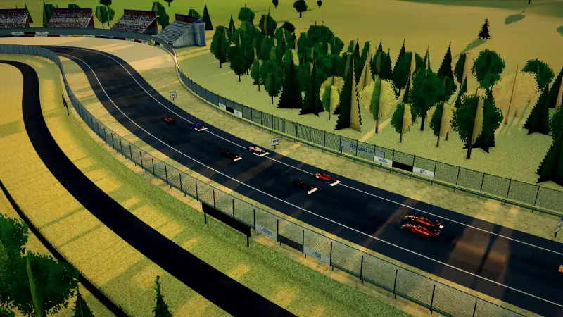The helicopter over the Netherlands circuit: Netherlands racing game screenshot