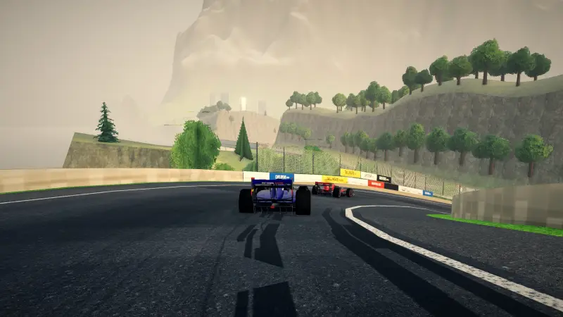 The corkscrew, Newfoundland: Newfoundland racing game screenshot