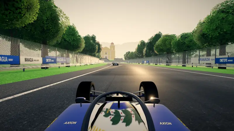 On board around Nicaragua: Nicaragua racing game screenshot
