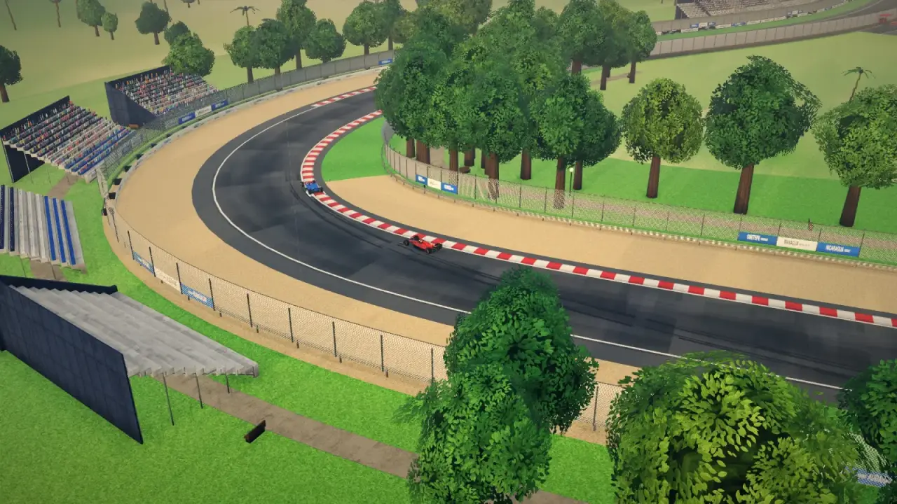 The helicopter over the Nicaragua circuit: the Nicaragua racing game