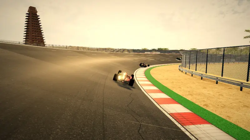 On the banking, Niger: Niger racing game screenshot