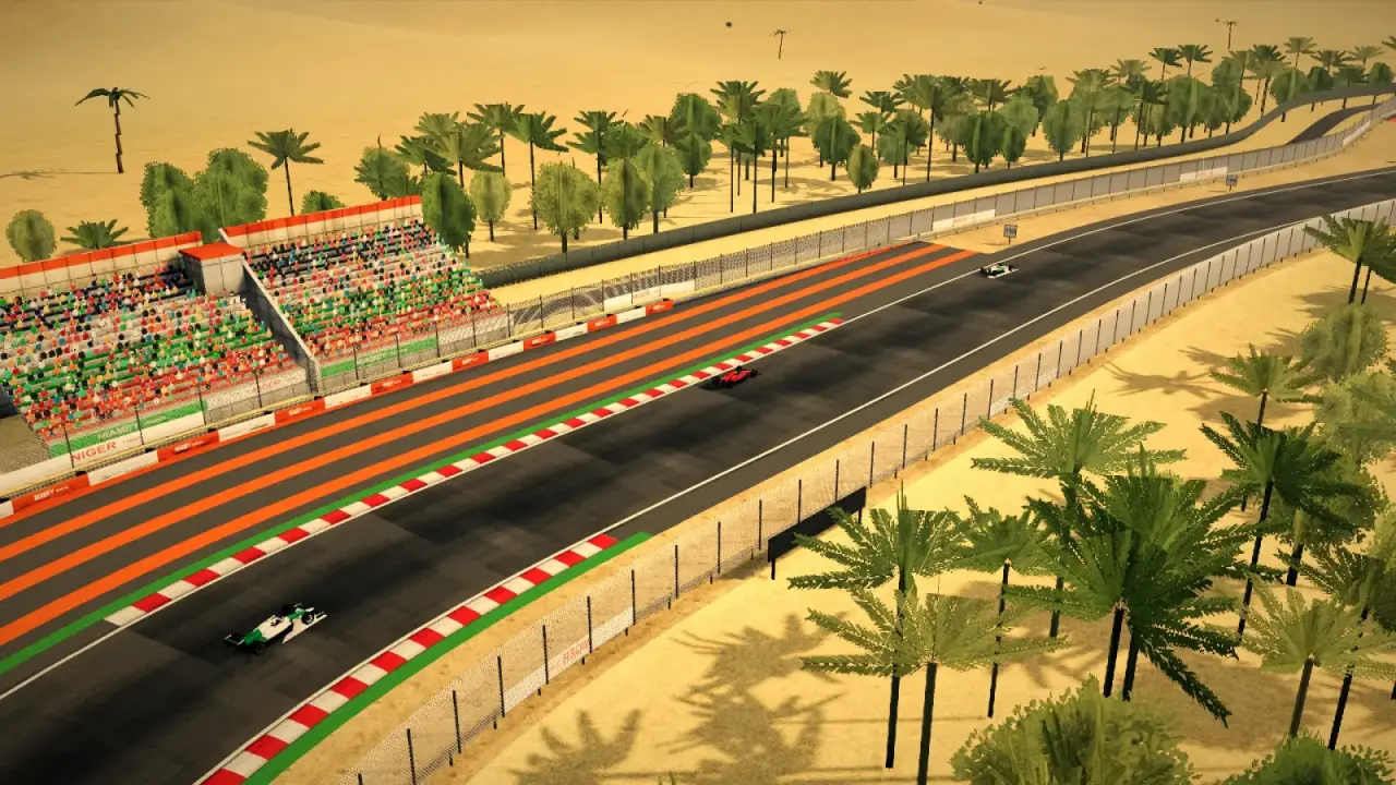 The helicopter over the Niger circuit: the Niger racing game