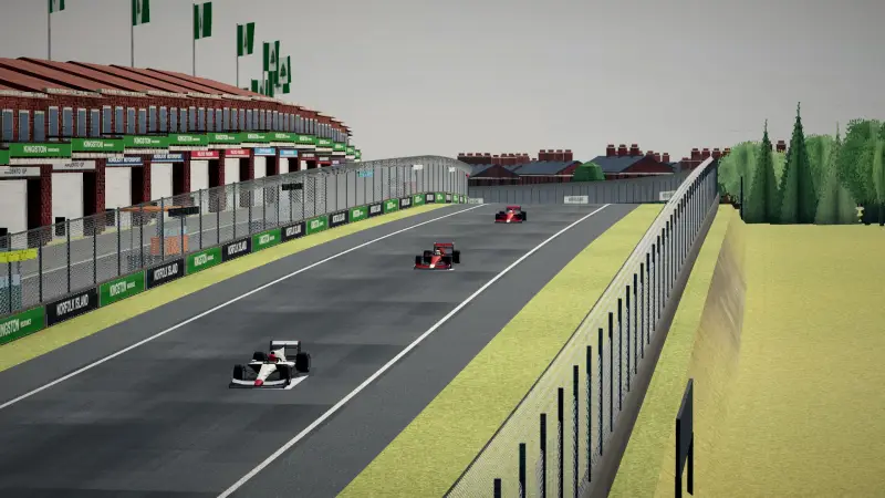 Through the dip, Norfolk Island: Norfolk Island racing game screenshot