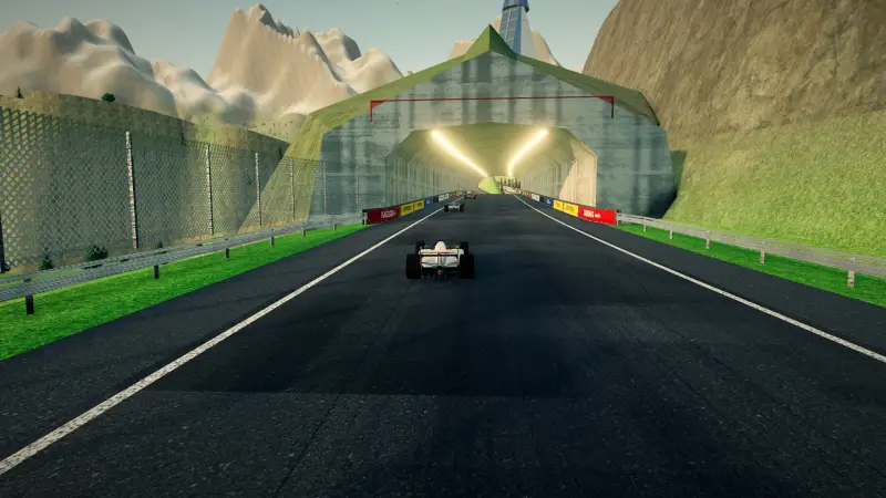Over the crest, North Korea: North Korea racing game screenshot