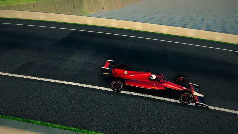 Out of the tunnel, Norway: Norway racing game screenshot