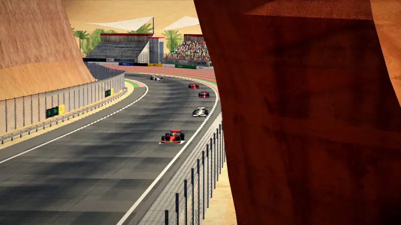 Under the arch, Oman: Oman racing game screenshot