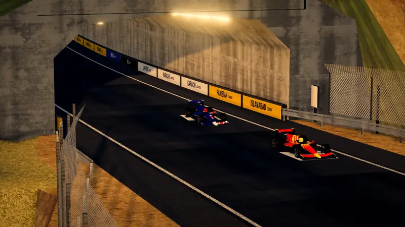 Out of the tunnel, Pakistan: Pakistan racing game screenshot