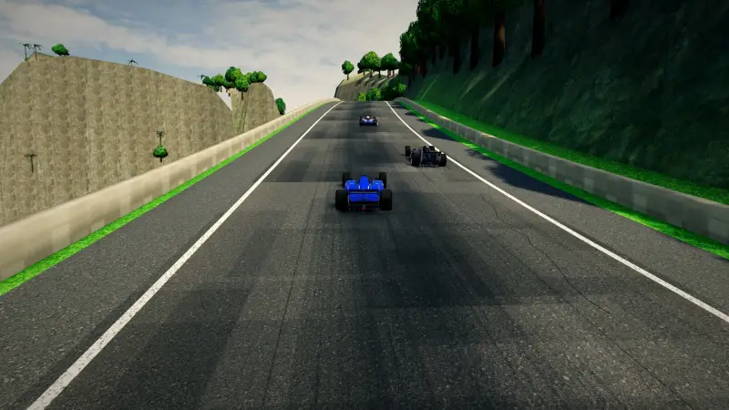Compression into the crest, Palau: Palau racing game screenshot