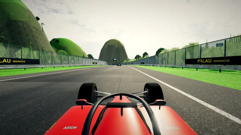 On board around Palau: Palau racing game screenshot