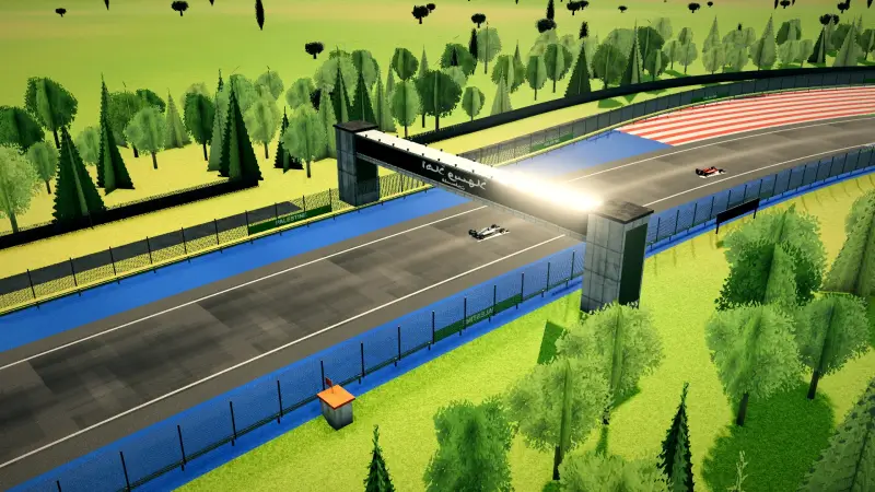 The helicopter over the Palestine circuit: Palestine racing game screenshot