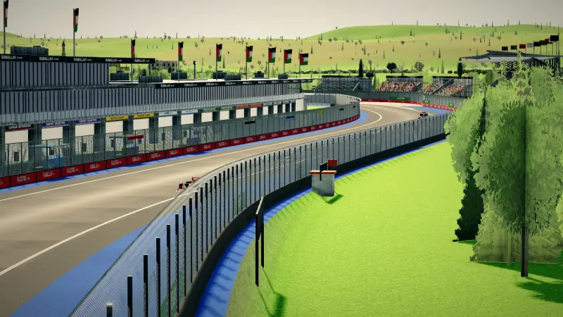 Over the crest, Palestine: Palestine racing game screenshot