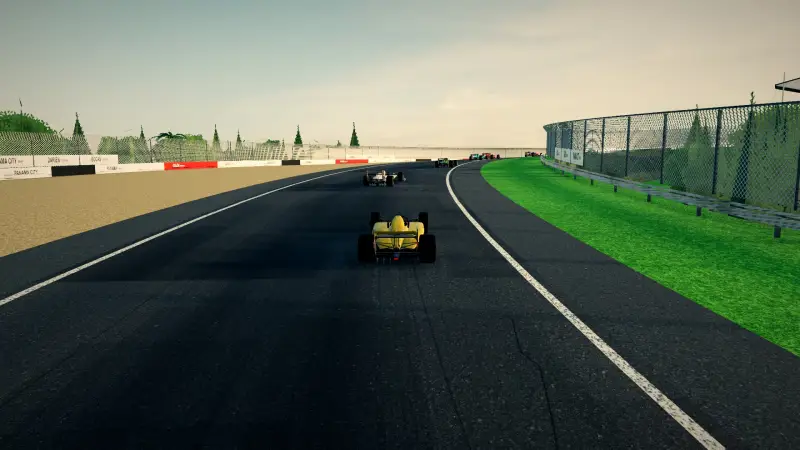The climb to the hairpin, Panama: Panama racing game screenshot