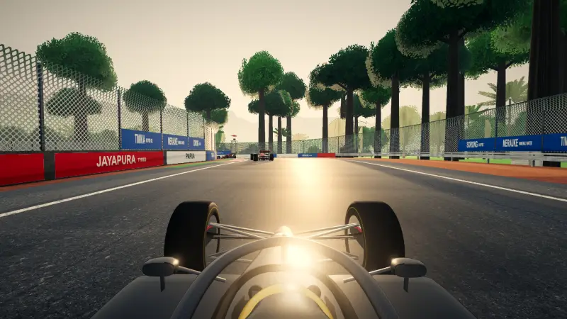 On board around Papua: Papua racing game screenshot