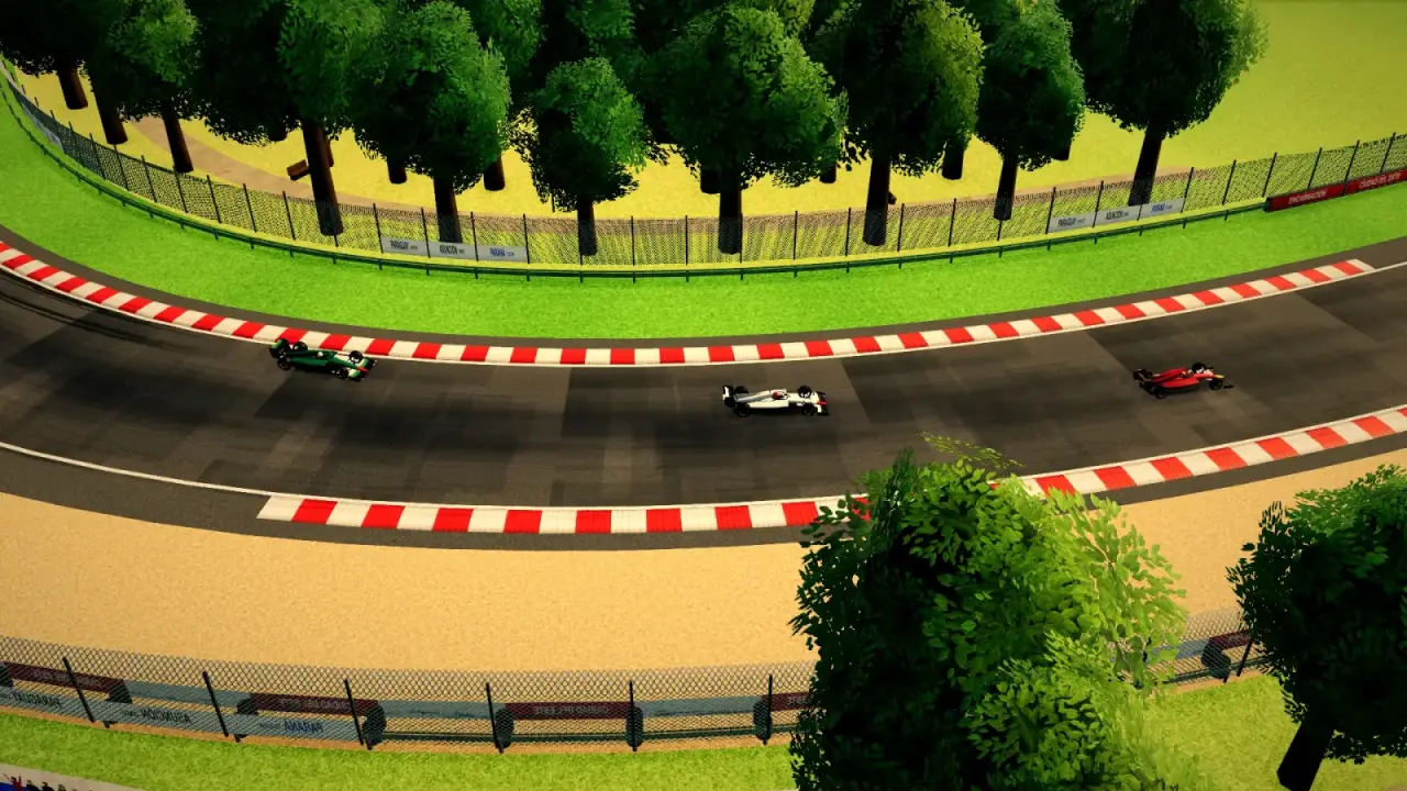 The helicopter over the Paraguay circuit: the Paraguay racing game