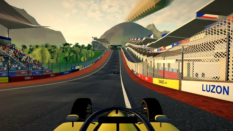 On board around the Philippines: Philippines racing game screenshot