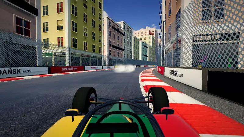 On board around Poland: Poland racing game screenshot