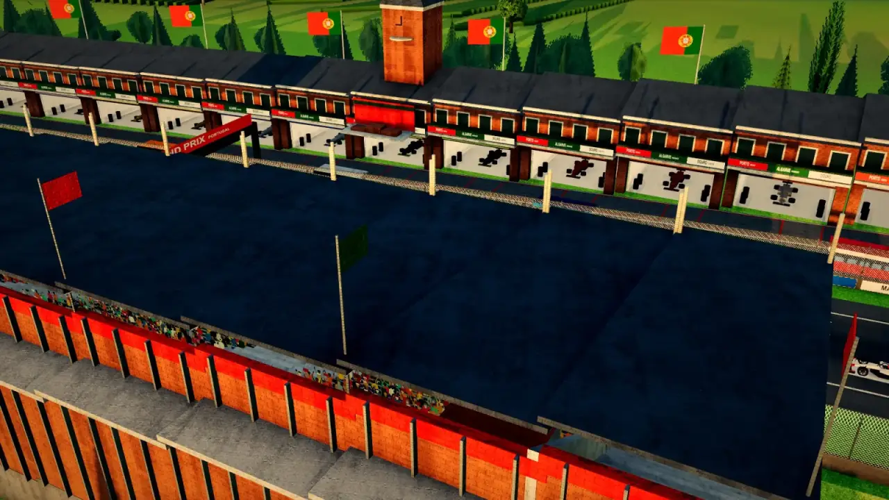 On the grid for the Portuguese Grand Prix: the Portugal racing game