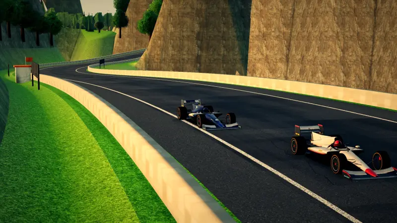 Over the crest, Portugal: Portugal racing game screenshot