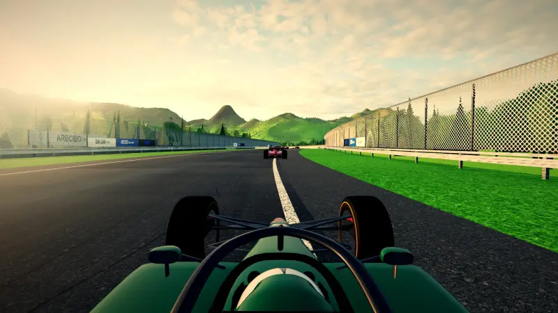 On board around Puerto Rico: Puerto Rico racing game screenshot