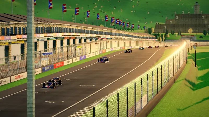 Through the dip, Puerto Rico: Puerto Rico racing game screenshot