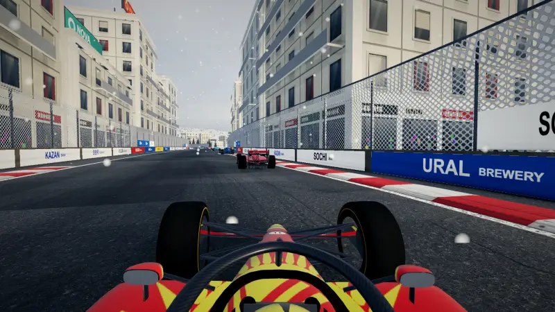 On board around Russia: Russia racing game screenshot