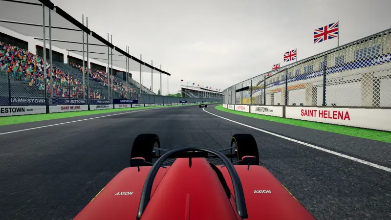 On board around Saint Helena: Saint Helena racing game screenshot