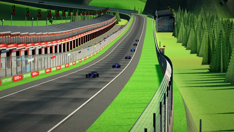 Over the crest, Saint Kitts and Nevis: Saint Kitts and Nevis racing game screenshot