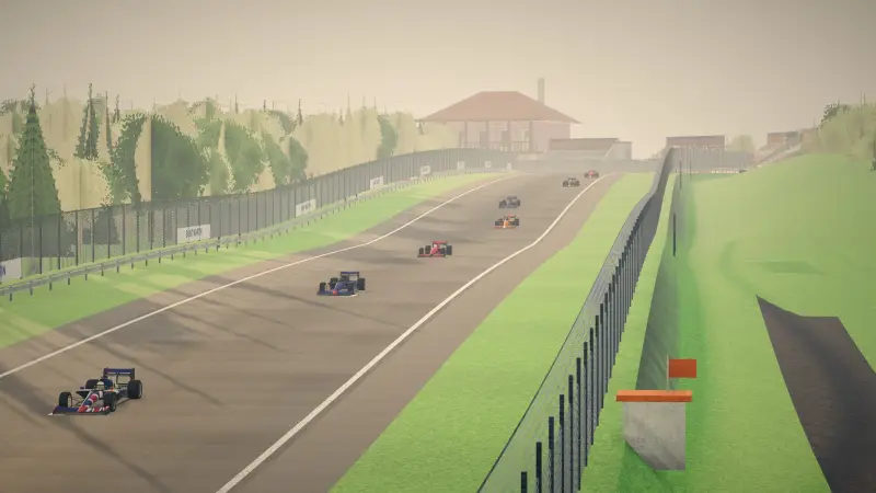 Through the dip, Saint Martin: Saint Martin racing game screenshot