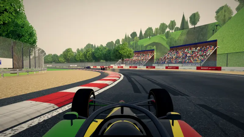 On board around Saint Martin: Saint Martin racing game screenshot