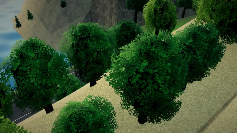 The helicopter over the Sakhalin circuit: Sakhalin racing game screenshot