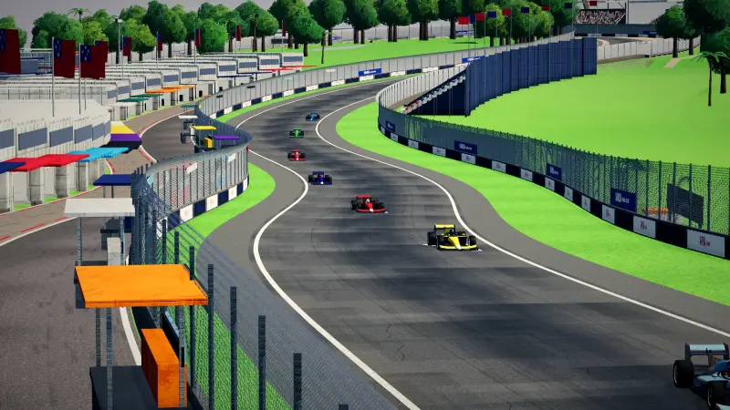 Over the crest, Samoa: Samoa racing game screenshot