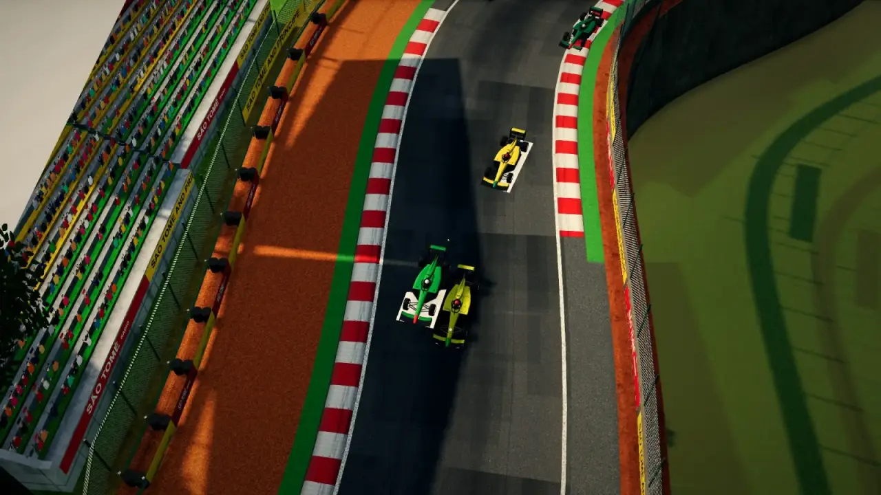 The helicopter over the Sao Tome and Principe circuit: the Sao Tome and Principe racing game