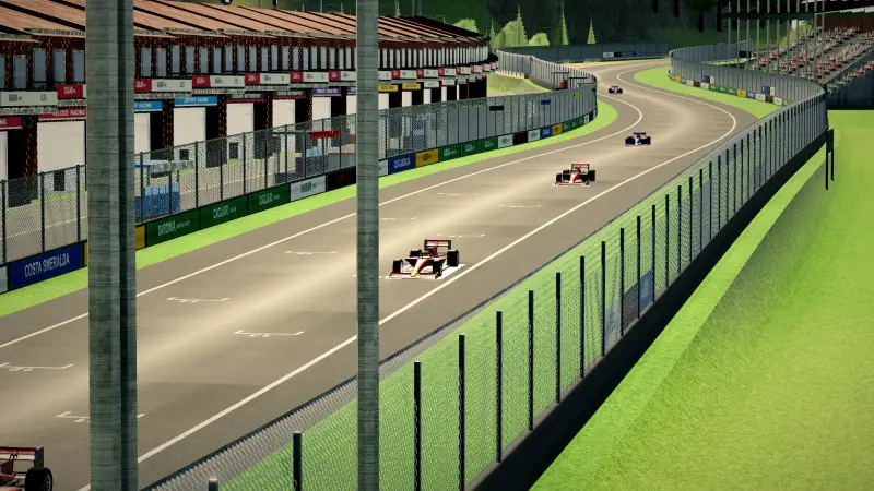 Through the dip, Sardinia: Sardinia racing game screenshot