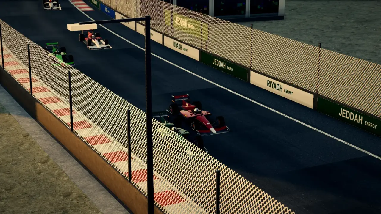 Past the fountain, Saudi Arabia: the Saudi Arabia racing game