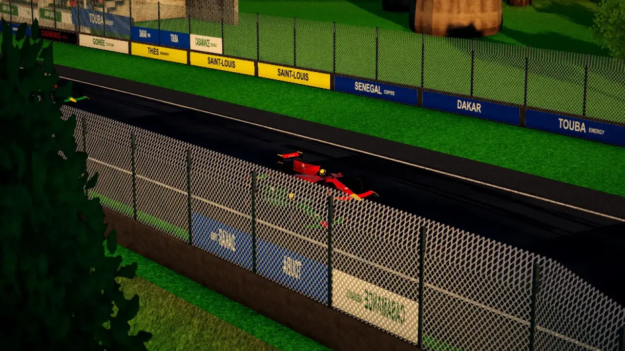 Craning over the Senegal track: the Senegal racing game