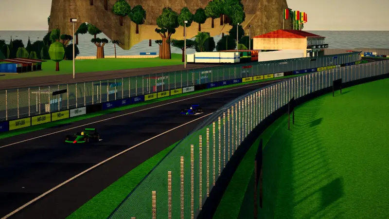Over the crest, Senegal: Senegal racing game screenshot