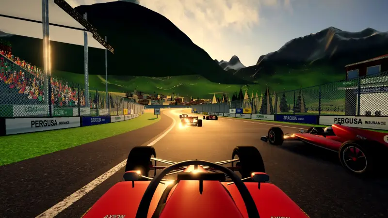 On board around Sicily: Sicily racing game screenshot