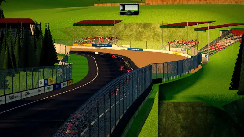 Over the crest, Sicily: Sicily racing game screenshot