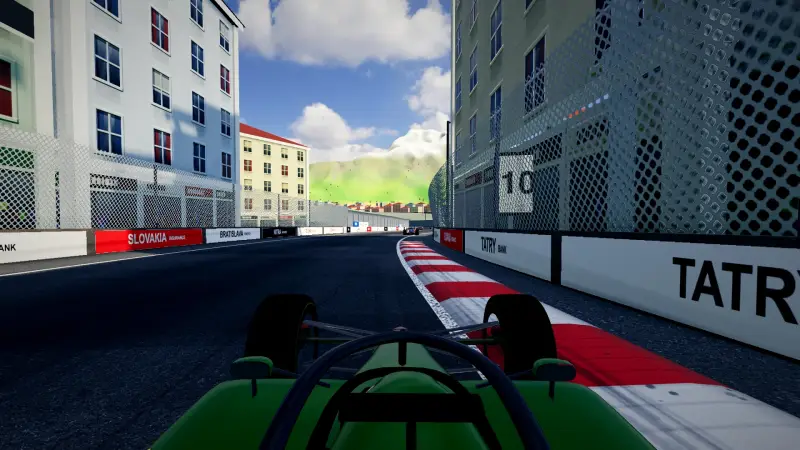 On board around Slovakia: Slovakia racing game screenshot