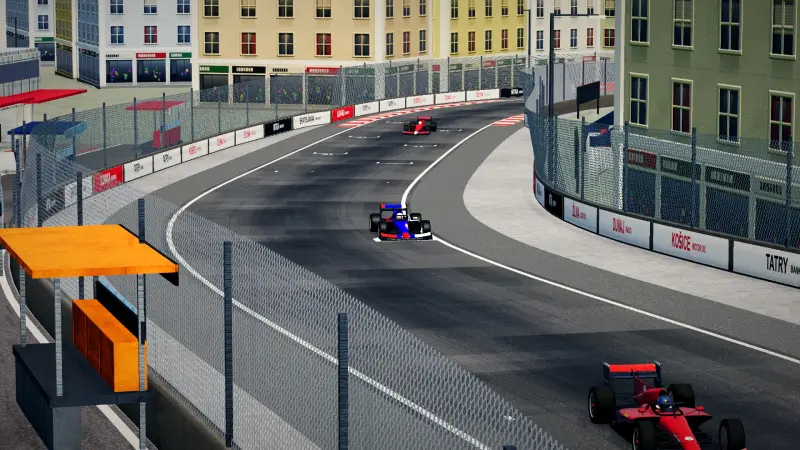 Over the crest, Slovakia: Slovakia racing game screenshot