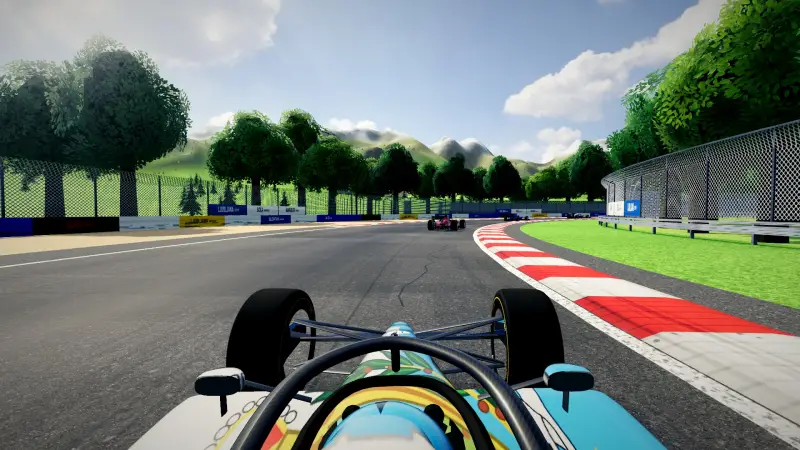 On board around Slovenia: Slovenia racing game screenshot