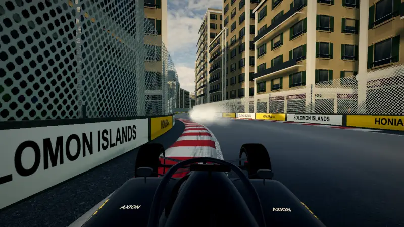 On board around the Solomon Islands: Solomon Islands racing game screenshot
