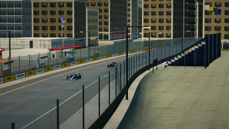 Over the crest, Solomon Islands: Solomon Islands racing game screenshot