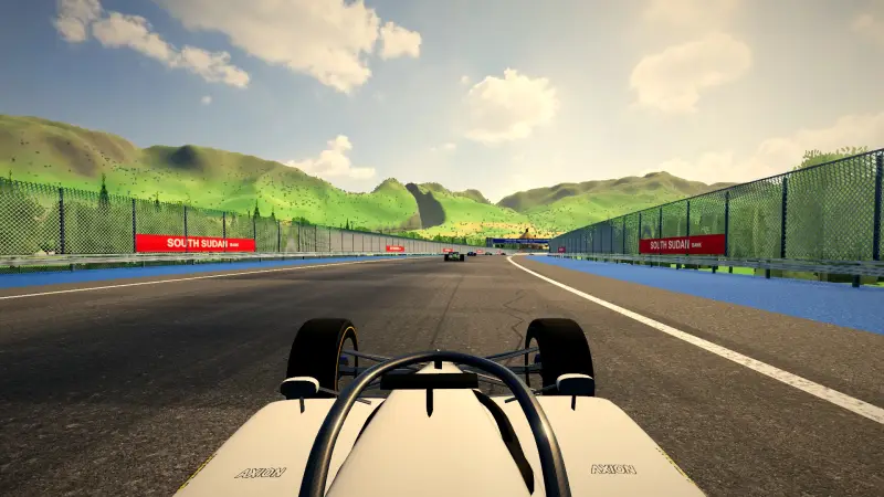 On board around South Sudan: South Sudan racing game screenshot