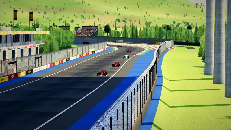 Under the roof, Spain: Spain racing game screenshot
