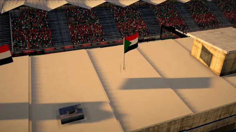 On the grid for the Sudanese Grand Prix: Sudan racing game screenshot
