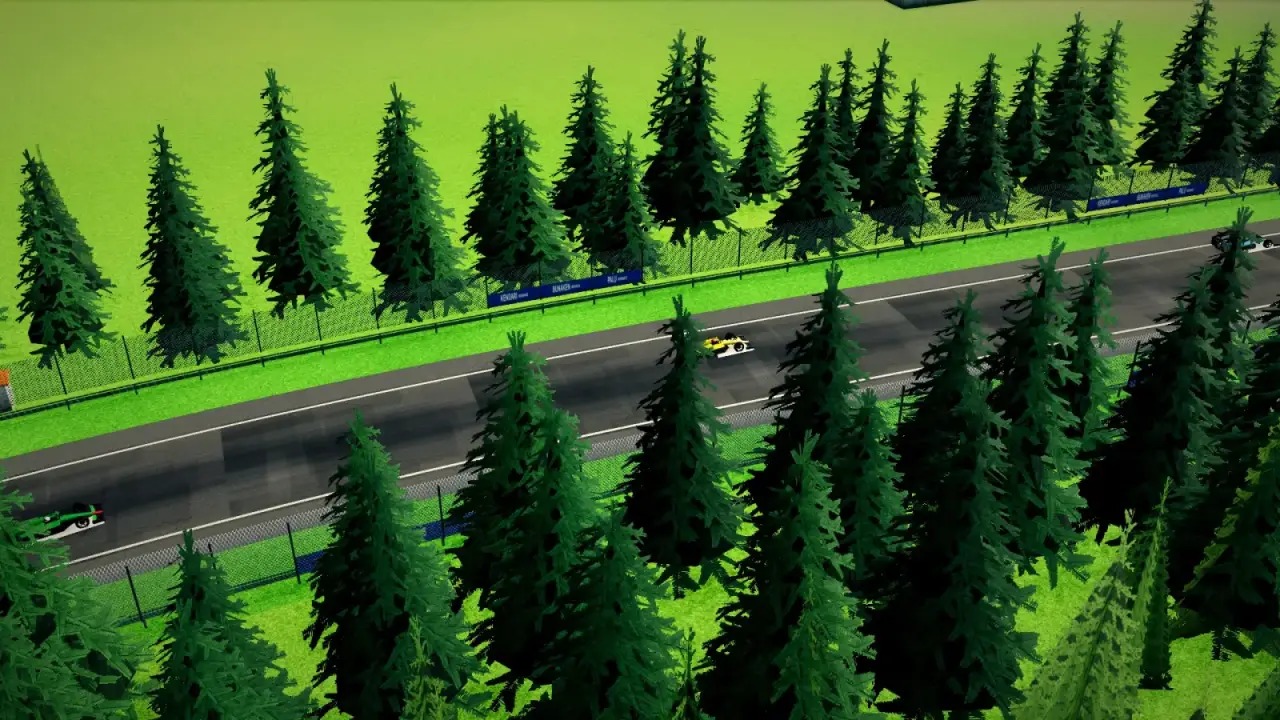 The helicopter over the Sulawesi circuit: the Sulawesi racing game