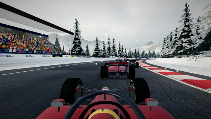 On board around Sweden: Sweden racing game screenshot