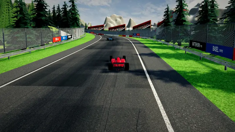 The climb to the hairpin, Switzerland: Switzerland racing game screenshot